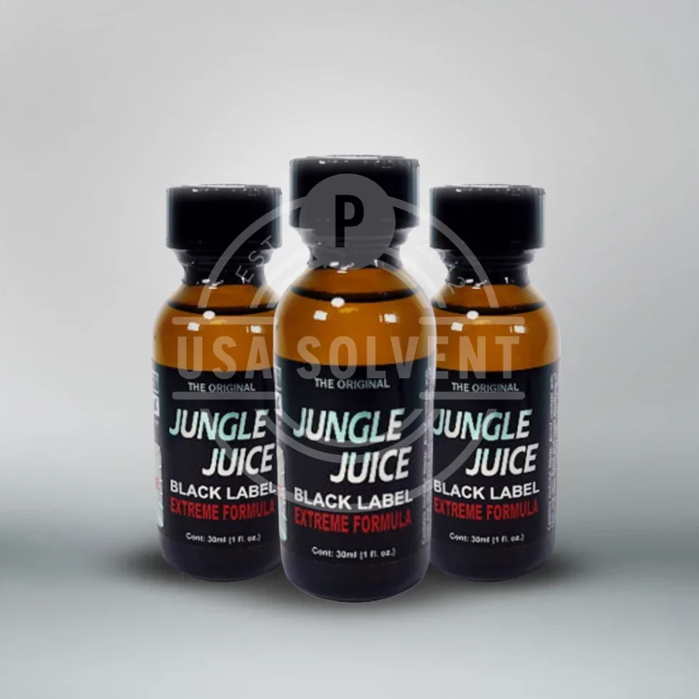 Jungle Juice Black Label 30ml (Bulk Pack) 1 usa solvent junlge juice black 30ml pack poppers online
