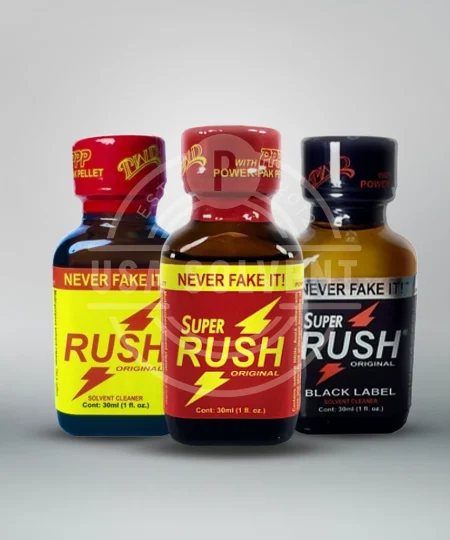 Rush Original, Super Rush, Rush Black Label, 30ml (Bulk Pack)